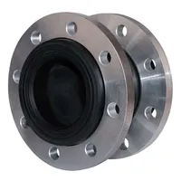Компенсатор резиновый CR-E25-F Ду200 Ру10 резиновая вставка (корпус) - EPDM тип присоединения - фланцевый материал фланцев - сталь углеродистая оцинкованная купить в Уфе